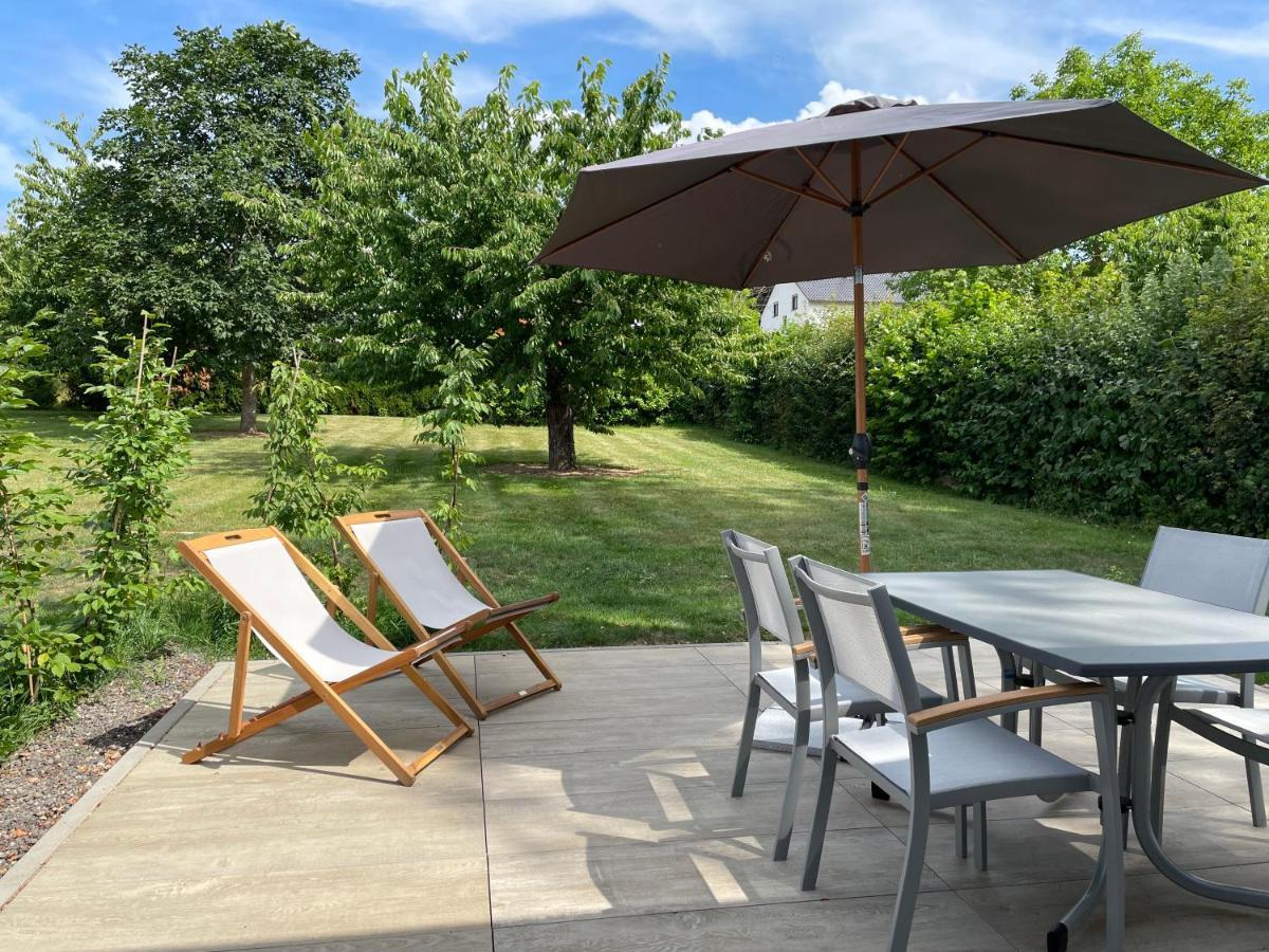 Ferienwohnung im Kelterhaus Wiltingen Exterior foto